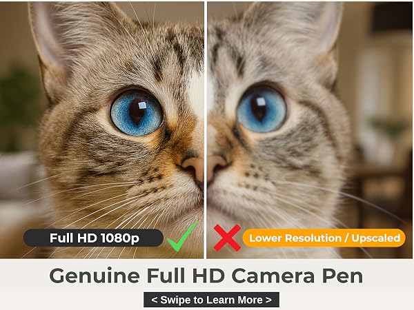 It does not fall under the category of mini hidden spy camera hd nanny cam as it is a video camera.