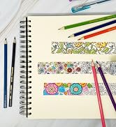 Coloring washi tapes
