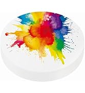 PATIKIL Cotton Watercolor Paper, Round 140lb/300 GSM Cold Press Water