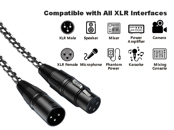 xlr cables 25ft