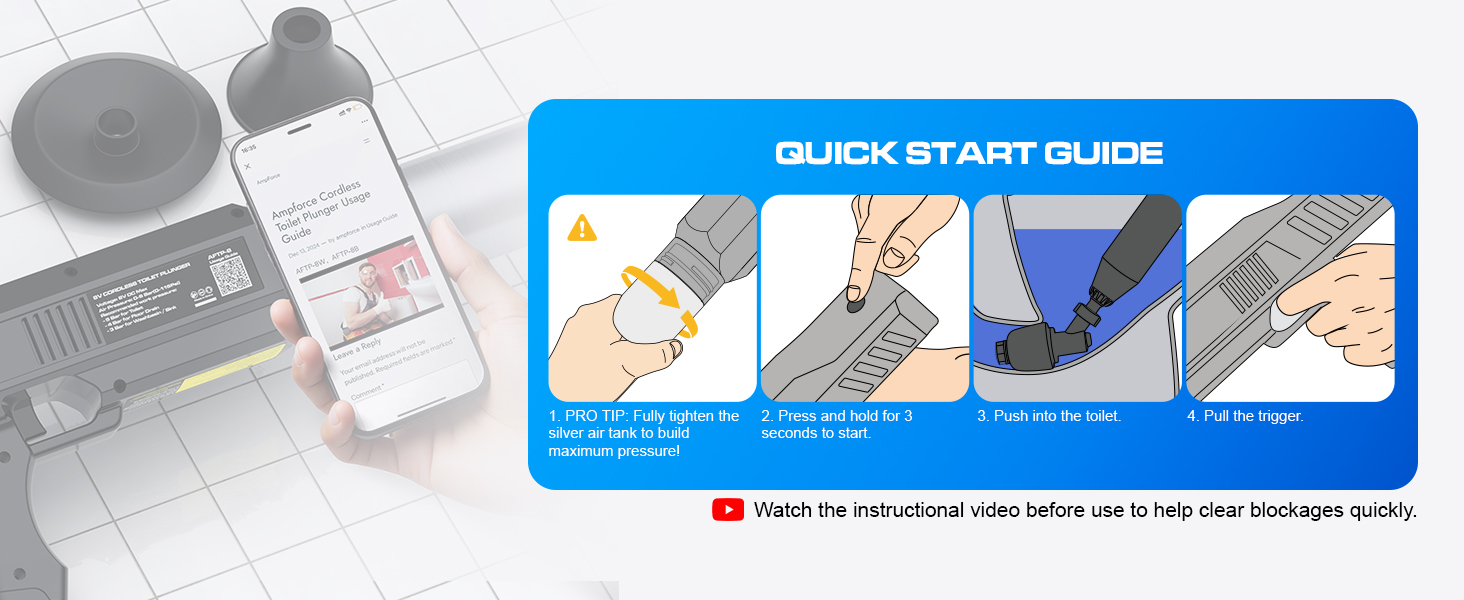 toilet unblocker heavy duty