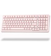 Aula F99 Wireless Silent Mechanical Keyboard, Tri-Mode 2.4GHz/BT5.0/USB-C, Hot Swappable Custom K...