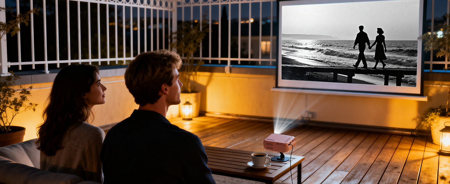 Courtyard Movie Night
