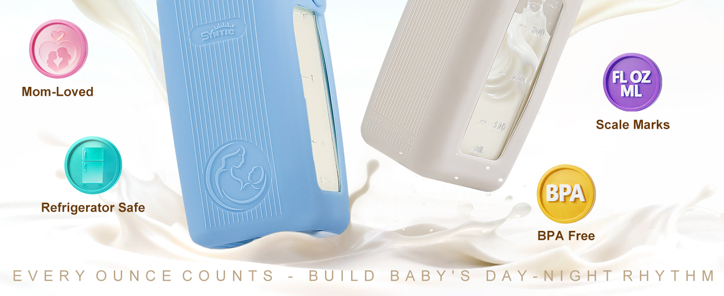 breastmilk storage bottles