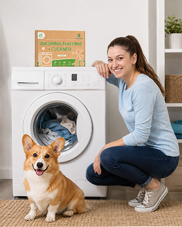 Orientleaf washing machine cleaner for pet homes