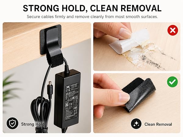 Cable Management Strips