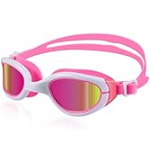 Aegend Swim Goggles for Kids 6-11 Polarized Swimming Goggles for Boys Girls, Anti-Fog Anti-Uv Wat...