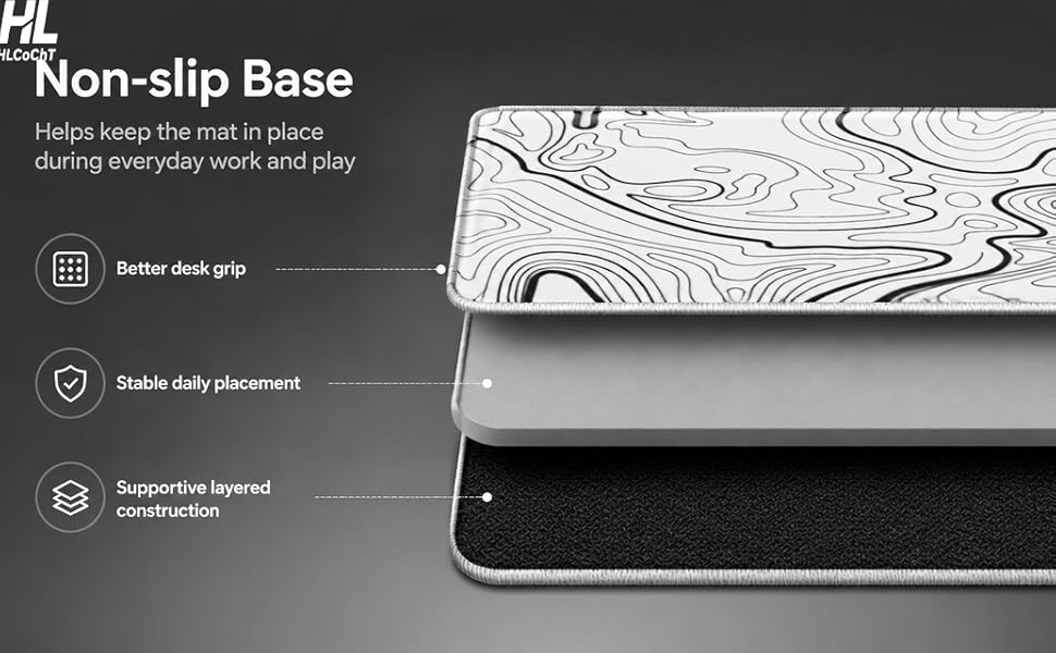 White Topographic