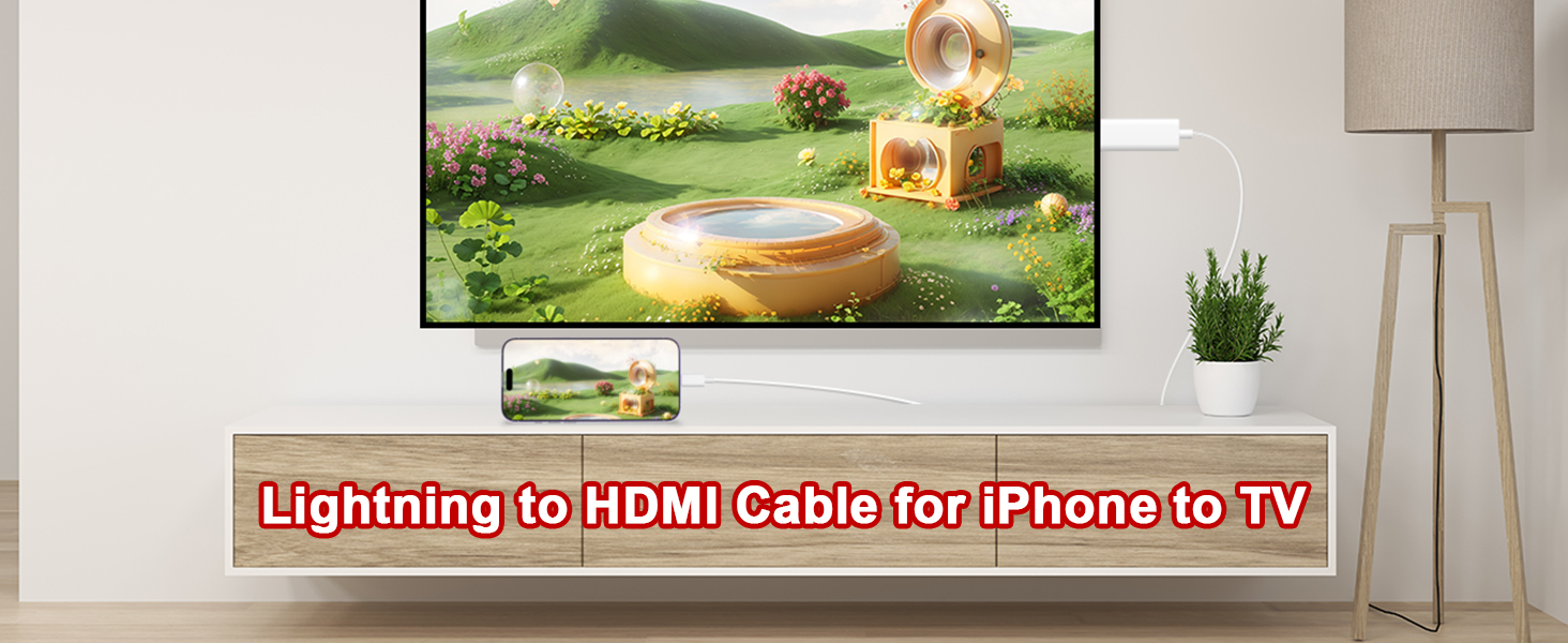 lightning to hdmi cable