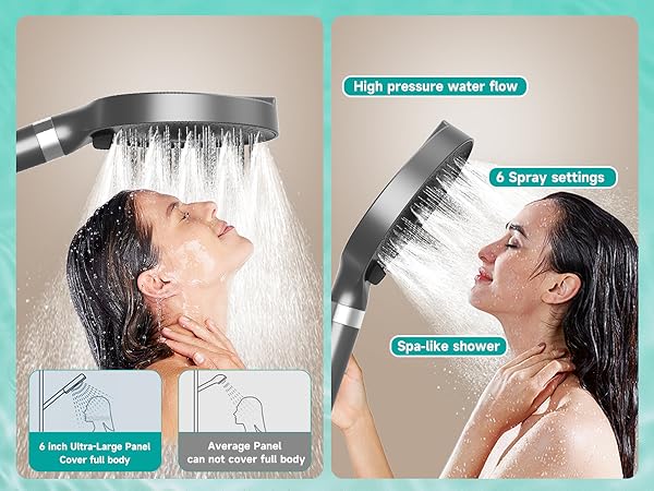 handheld shower head