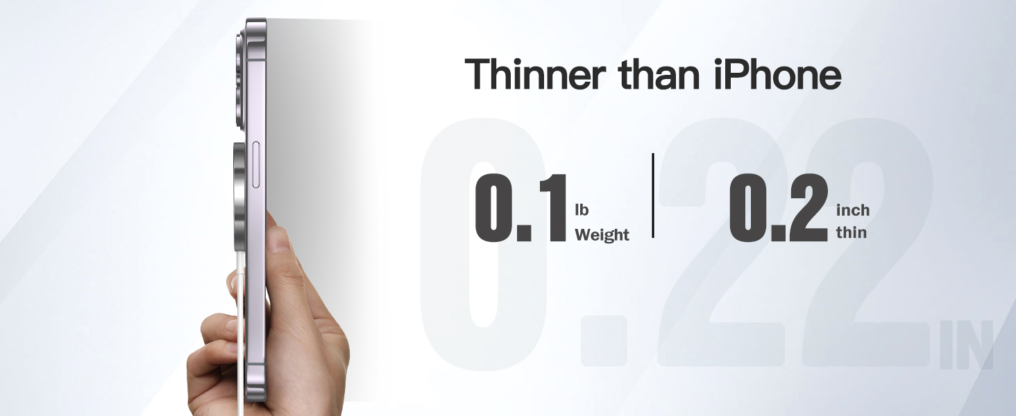 Ultra Thin & Light Design