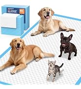 URPOWER Extra Large Dog Pee Pads 55" x 29.5", 5XL Puppy Pads, 40 Count | Oversized Coverage, Hold...
