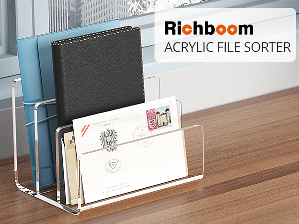 acrylic file sorter