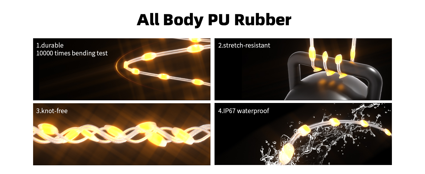 waterfall lights battery