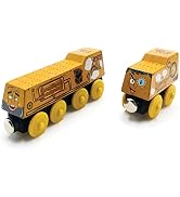 Zany Trains Series 1 - Wooden Train Set with Cargo - Compatible with All Wooden Train Sets - Wood...