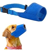 Coppthinktu Dog Muzzle for Small Medium Sized Dogs Anti Biting Barking Chewing, Soft Dog Muzzles ...