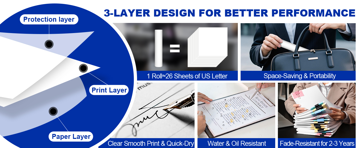 US LETTER THERMAL PAPER