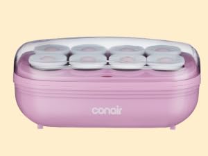 Hot rollers in case