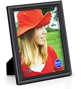 RPJC Solid Wood 8x10 inch Picture Frames and High Definition Glass for Table Top Display and Wall...