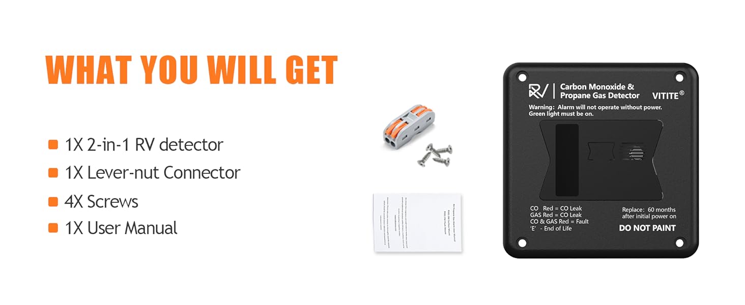 rv co and propane gas detector