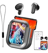 NE20 Translation Earbuds Real Time, AI 135 Language Translator Earbuds, 5 Translation Modes, LCD ...