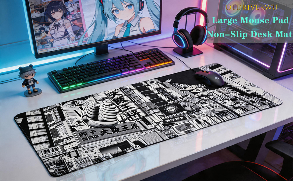 anime desk mat