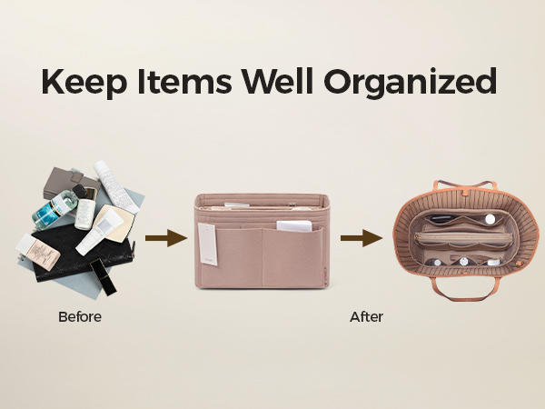 ZTUJO Purse Organizer Insert for handbags