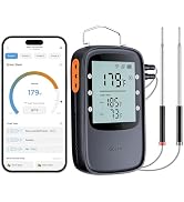 Govee Digital WiFi Meat Thermometer for Grilling & Smoking, Wireless Meat Thermometer with 2 Thin...
