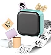 Phomemo Mini Sticker Printer- M02X Inkless Pocket Printer Blutooth Thermal Portable Photo Printer...