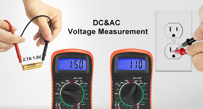 multimetro digital electric meter volt meters and multimeters