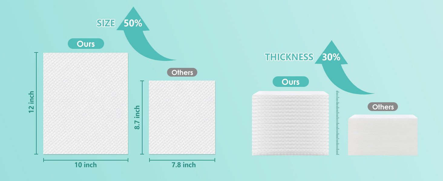 face towels XL towelettes disposable cloths face tissue cleansing washing wipes for women makeup