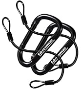 Selens Electrical Tape Holder for Gaffers Tape, Quick Lock Steel Clip Snap Hooks with 15" Hanging...