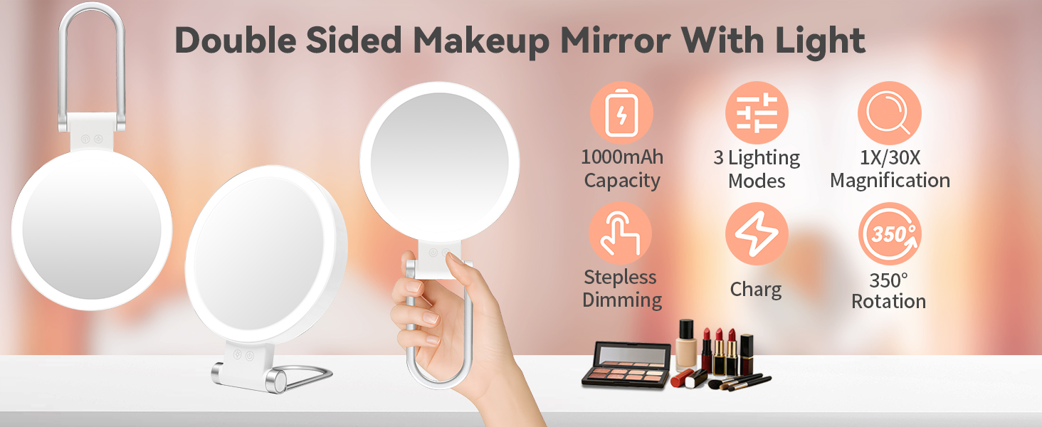 makeup mirror with ligths