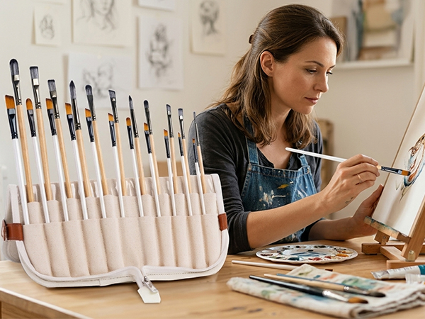 Paint Brush Holder & Organizer