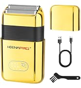 HIENA PRO Reciprocating Electric Foil Shaver for Men, Cordless Professional Bald Head Precision T...