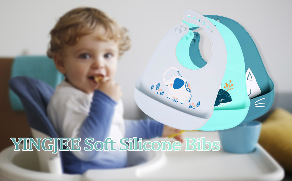 YINGJEE Soft Baby Bibs