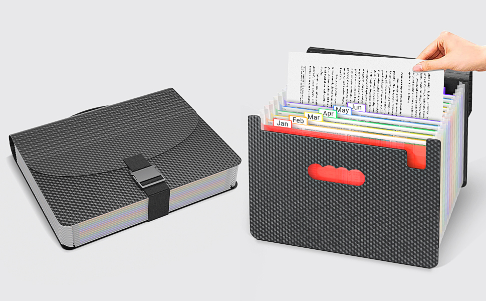 file organizer with handle