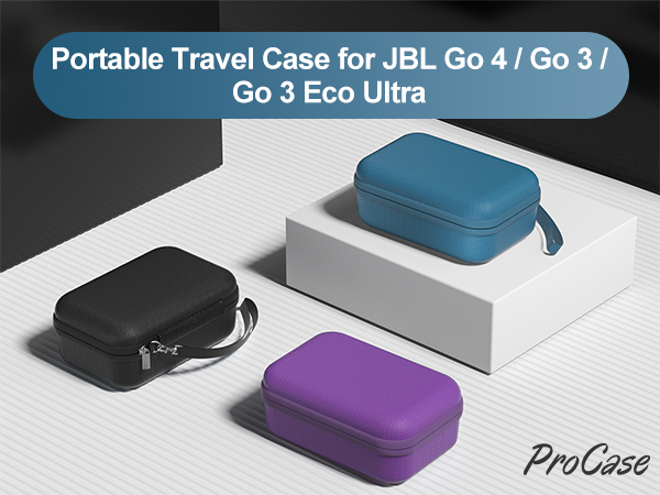 Hard Shell Travel Case for JBL Go 4 2025/ Go 3/ Go 3 Eco Ultra Speaker