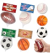 16 PCS Stress Balls Party Favor for Kids 8-12 Goodie Bag Stuffers Squeeze Toys Classroom Prizes f...