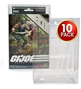 EVORETRO Action Figure Display Case for GI Joe Classified Series 6 in Figures, Windowless Box Pac...
