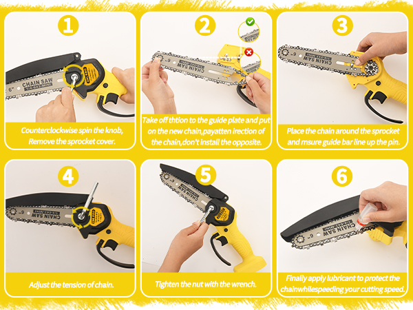 seesii mini chainsaw