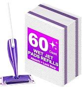 60Pack Mopping Pad Refill for Swiffer Wetjet Mop Compatible with Swiffer Wet Pads Refill Replacem...