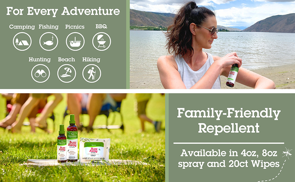 defend against nature's pesky pests camping fishing picnics bbq hunting beach hiking