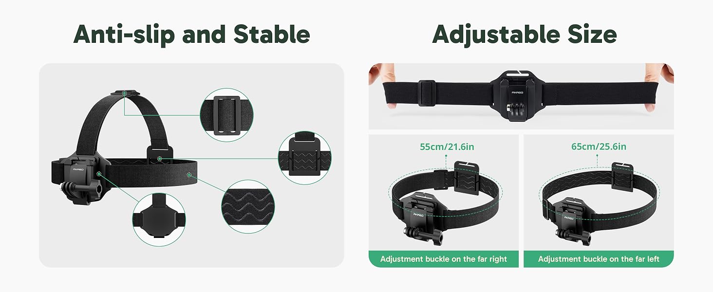 AKASO Head Strap Mount