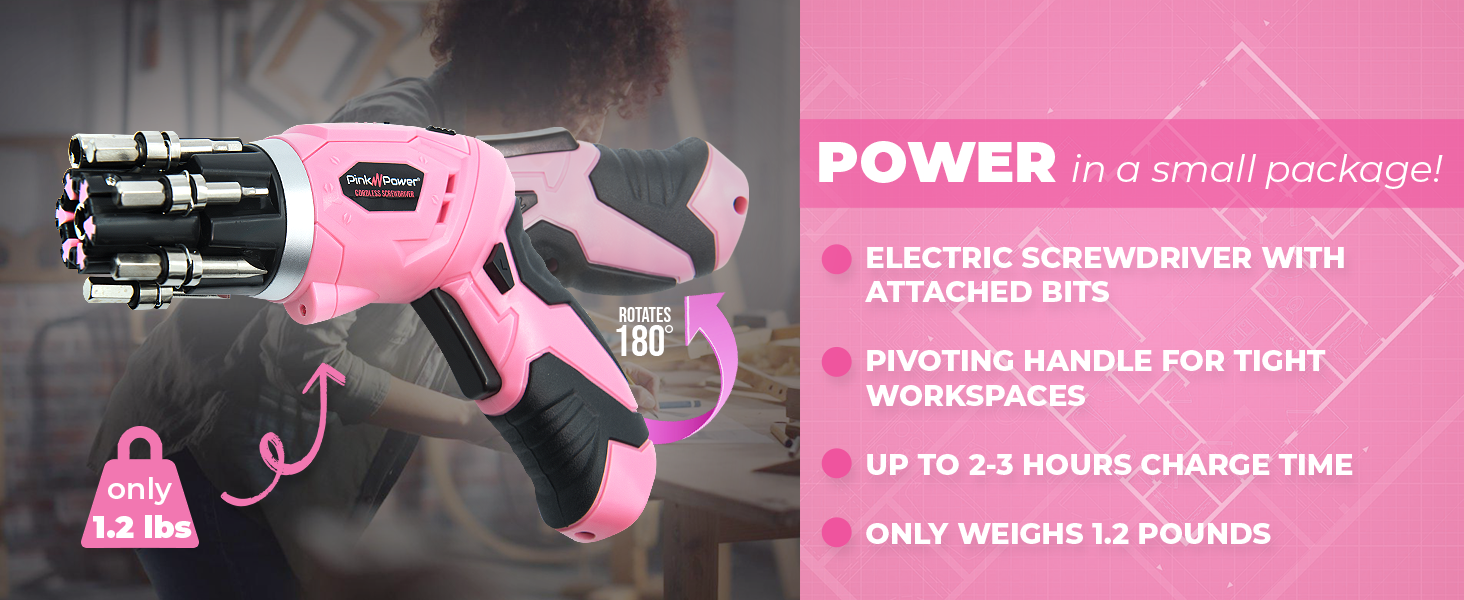 PP481-LK 3.6V Electric Screwdriver - Power in a small package