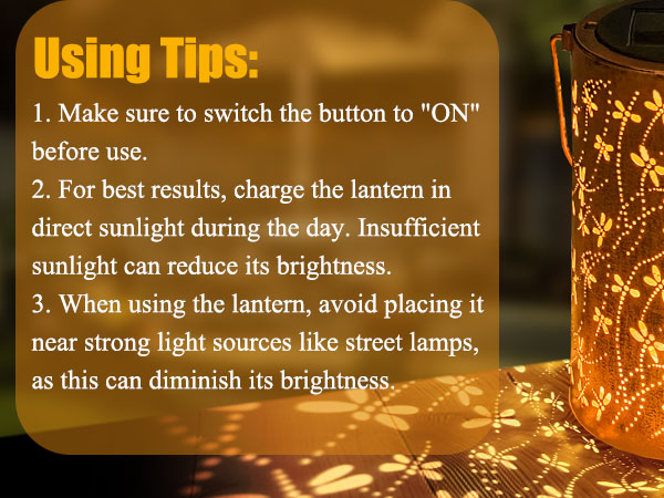 hollow out solar light