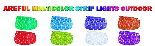 color changing rope lights outdoor