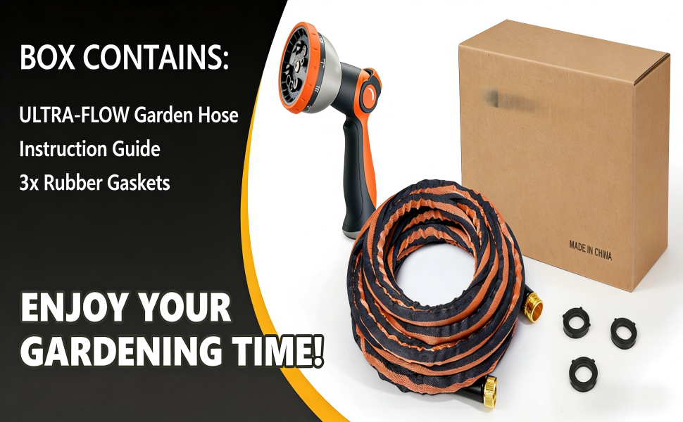 garden hose,flexible garden hose 50ft,lightweight garden hose