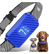 KJKZO Dog Bark Collar for Large Medium Small Dogs, Rechargeable Bark Collar with 7 Sensitivity, 3...