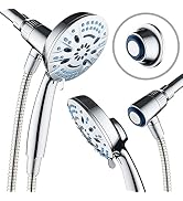 Magneton High-Pressure 8-mode Handheld Shower Head with Magnetic Guidance Docking System - 2 Magn...